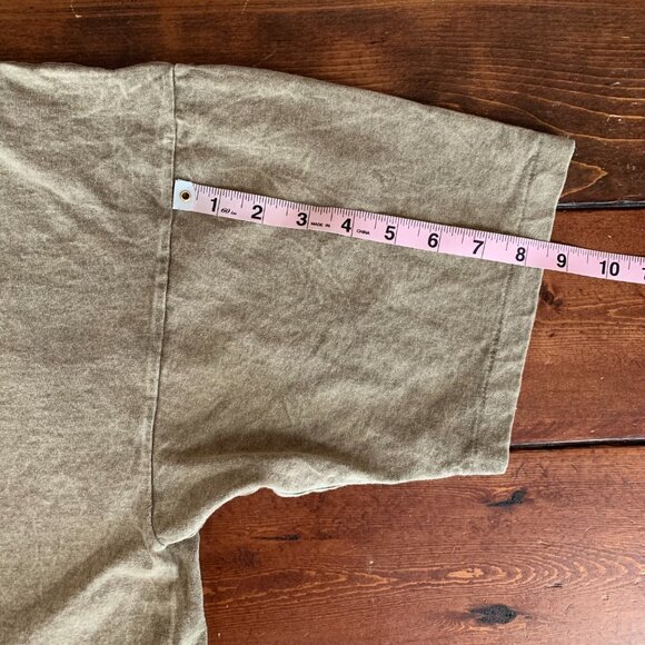 Vintage Montana Men's X-Large Single Stitch Tan Prairie Mountain T-Shirt EUC - Picture 11 of 11